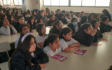 Niñas de 4° a 6°básico del TDG Lo Prado aprenden sobre la pubertad en charla “Nosotras”