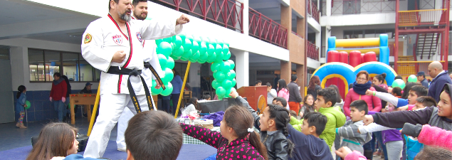 Más de 600 miembros de la Comunidad Escolar del Dagoberto Godoy Lo Prado asistieron a la Jornada Vida Sana 2018