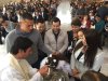 Estudiantes de Santiago La Florida reciben bautismo