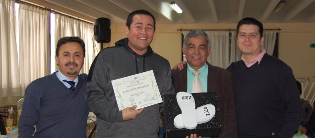 Juan Leiva es escogido como el mejor profesor del año en el DG La Granja