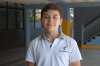 Con 13 años ya compite en categoría adulto: el joven waterpolista del Colegio Teniente Dagoberto Godoy La Granja