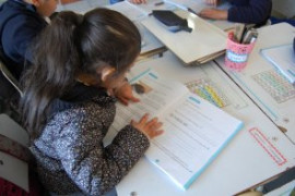 Estudiantes de TDG El Bosque aprenden a leer con programa Leo Primero