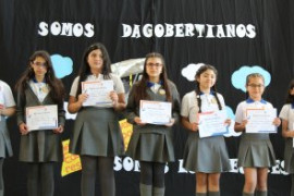 Estudiantes del TDG El Bosque son reconocidos en Fiesta de Valores Dagobertianos