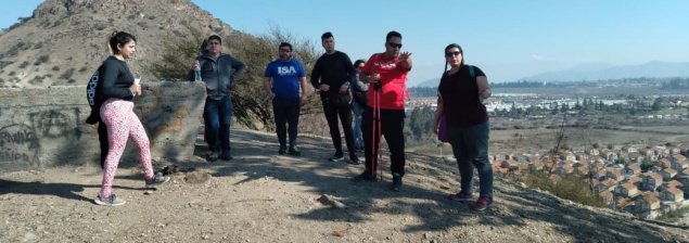 Docentes del CS Emprendedores visitan el Cerro Negro para diseñar trabajo pedagógico de ABP