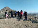 Docentes del CS Emprendedores visitan el Cerro Negro para diseñar trabajo pedagógico de ABP