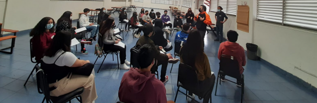 Estudiantes del TDG Lo Prado participan en Programa de Formación de Líderes y Lideresas