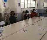Representantes del Taller de Formación de Líderes y Lideresas presentan su proyecto al Equipo de Gestión del TDG Lo Prado