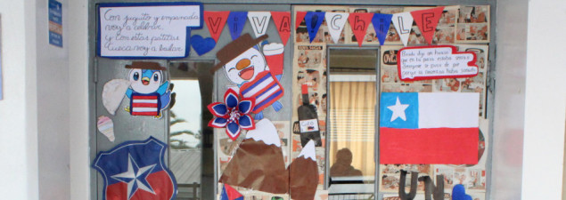 TDG Lo Prado organiza concurso de decoración de puertas para Fiestas Patrias