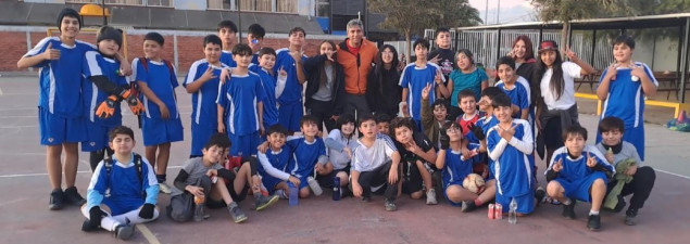 Talleres de Baby Fútbol del TDG La Granja y El Bosque realizan partido amistoso
