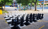 CS Emprendedores suma un nuevo recurso recreativo con un ajedrez gigante