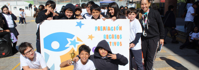 Convivencia Escolar del TDG Lo Prado organiza recreos entretenidos para estudiantes de 3° básico a 4° medio