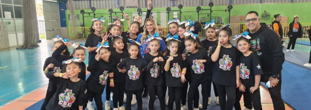 Equipo Cheerleaders del CS Emprendedores participa por primera vez en campamento “Cheers SCOCHILE”