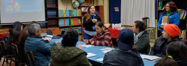 Senda previene ofrece talleres de parentalidad a apoderados/as del TDG La Granja