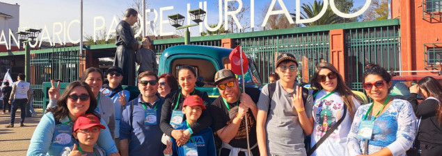 Pastoral del CS La Florida participa en la “Caminata de la solidaridad 2024”