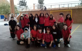 Taller de voleibol del CS La Florida vive encuentro deportivo con representantes del Colegio Horacio Aravena