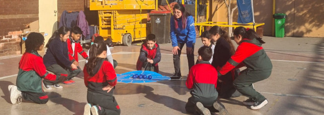 Estudiantes del CS Pudahuel aprenden sobre el ciclo del agua y la crisis hídrica con actividad de empresa “Aguas Andinas”