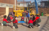 Estudiantes del CS Pudahuel aprenden sobre el ciclo del agua y la crisis hídrica con actividad de empresa “Aguas Andinas”