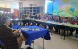 Estudiantes de 1° y 2° medio del CS Emprendedores participan en “Diálogos en movimiento” y reciben visita de destacado autor