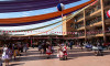 Centro de Estudiantes del CS Quilicura realiza peña folklórica con competencias y bailes típicos