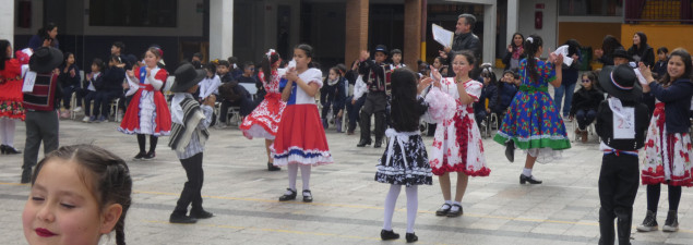 TDG Lo Prado realiza campeonato interno de cueca para niveles de Pre-Kínder a 4° medio