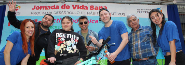 TDG La Granja vive Jornada de Vida Sana repleta de actividades deportivas y el sorteo de una bicicleta