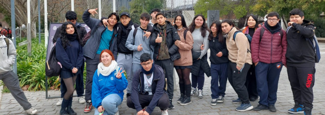 Estudiantes de 4° medio del TDG El Bosque participan en variadas actividades de orientación vocacional