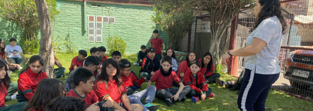 Estudiantes de 6° básico del CS La Florida viven jornada de motivación escolar