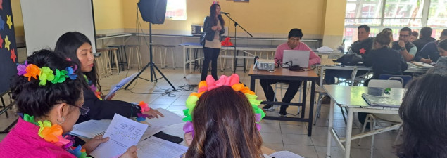 Cuerpo docente y equipo psicoeducativo del CS La Florida realizan dinámica revisión de protocolos y actualización RICE