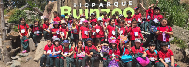 “Un Encuentro con la Naturaleza”: Niñas y niños de Pre-Básica del CS Quilicura viven salida pedagógica al Buin Zoo