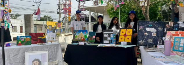 Exitosa participación de estudiantes del TDG Lo Prado en la Feria Literaria LEC