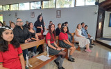 Estudiantes del CS La Florida reciben sacramentos del bautismo y primera comunión