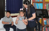 Niños y niñas de 1° básico del TDG El Bosque son reconocidos por aprender a leer en hermosa ceremonia