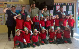 Colegio Santiago La Florida Rinde Homenaje a Carabineros de Chile en su Aniversario
