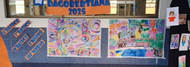 Estudiantes participan en actividad de Arte Colaborativo en la Biblioteca