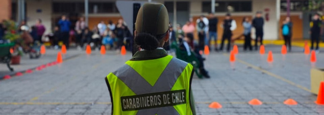 Actividad de Seguridad Vial en el Colegio Dagoberto Godoy de Lo Prado “MI PEQUEÑA CALLE