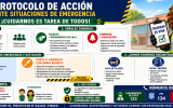 Colegio Santiago realizó su primer simulacro del Protocolo de Acción ante Situaciones de Emergencia