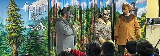 ¡Teatro al colegio! Estudiantes disfrutaron de “Los Guardianes de la Naturaleza”